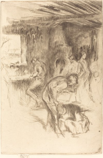 A kis kovácsműhely alkotó: James Abbott McNeill Whistler