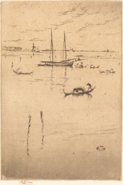 A Kis Lagúna alkotó: James Abbott McNeill Whistler