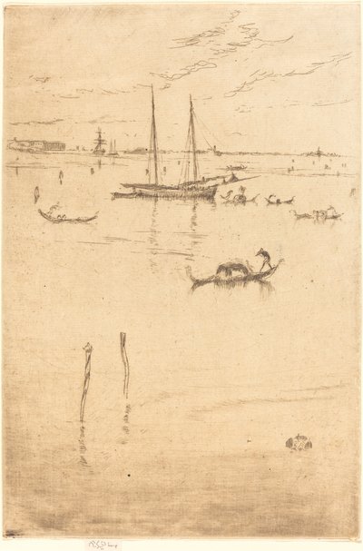 A Kis Lagúna alkotó: James Abbott McNeill Whistler