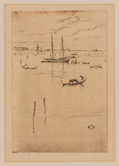 A Kis Lagúna alkotó: James Abbott McNeill Whistler