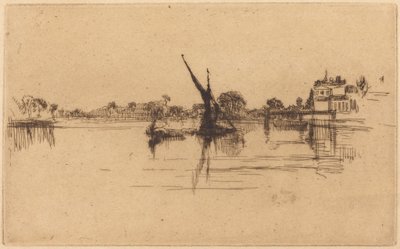 A kis Putney, II. sz. alkotó: James McNeill Whistler