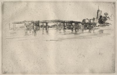 A Kis Putney 1. számú alkotó: James McNeill Whistler
