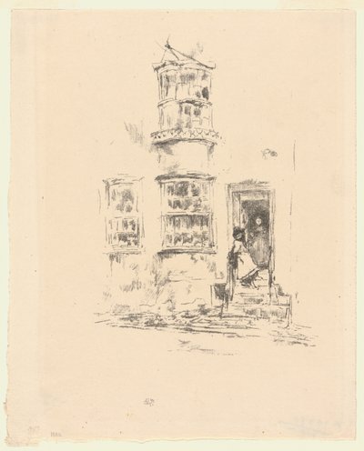 A kis lépések, Lyme Regis alkotó: James Abbott McNeill Whistler