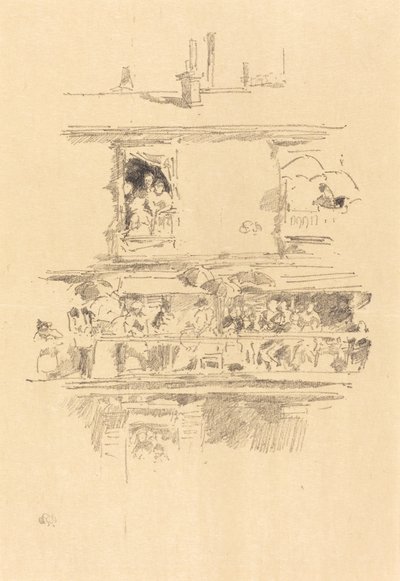 A hosszú erkély alkotó: James Abbott McNeill Whistler