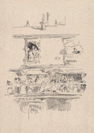 A hosszú erkély alkotó: James McNeill Whistler