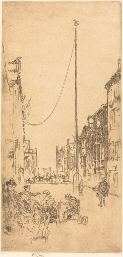 Az árboc alkotó: James Abbott McNeill Whistler