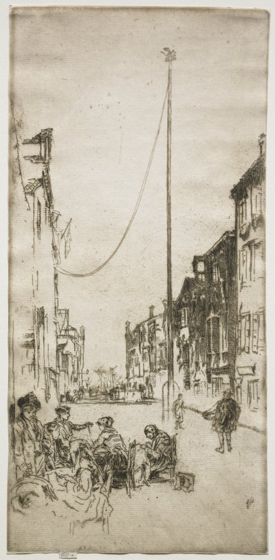 Az árboc alkotó: James McNeill Whistler