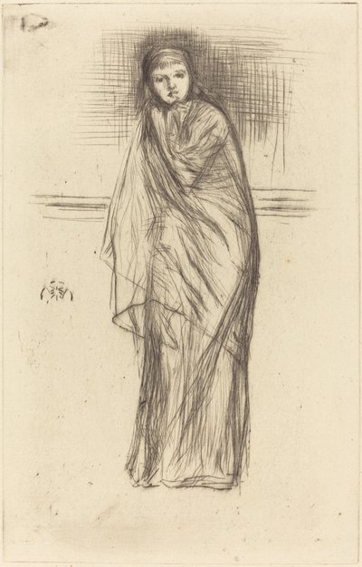 A modell pihen alkotó: James Abbott McNeill Whistler