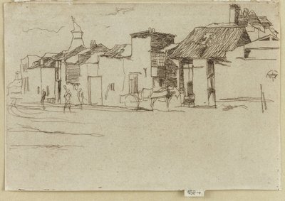 Az Old Swan Brewery, Chelsea alkotó: James Abbott McNeill Whistler