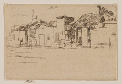 Az Old Swan Brewery, Chelsea alkotó: James Abbott McNeill Whistler