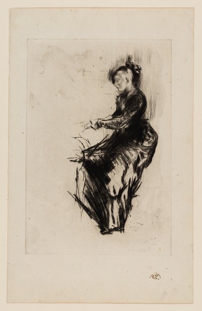 A zongora alkotó: James Abbott McNeill Whistler