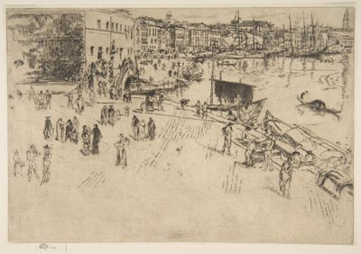 A Riva, 1. sz. alkotó: James McNeill Whistler