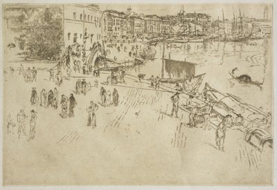 A Riva, 1. szám alkotó: James McNeill Whistler