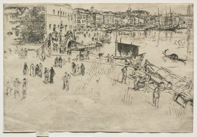 A Riva, 1. szám alkotó: James McNeill Whistler