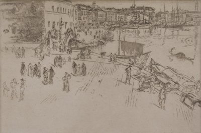A Riva, 1. sz. alkotó: James McNeill Whistler