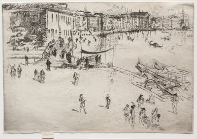 A Riva, 2. szám alkotó: James McNeill Whistler