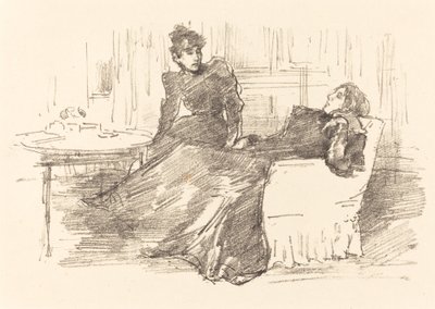 A nővérek alkotó: James Abbott McNeill Whistler