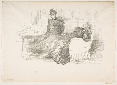 A nővérek alkotó: James McNeill Whistler