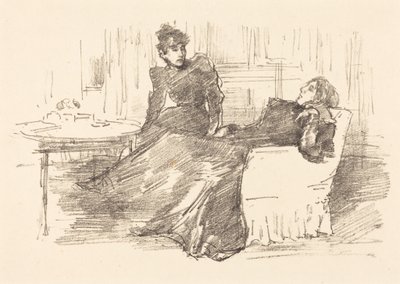 A nővérek alkotó: James McNeill Whistler