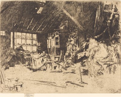 A kovácsműhely alkotó: James Abbott McNeill Whistler
