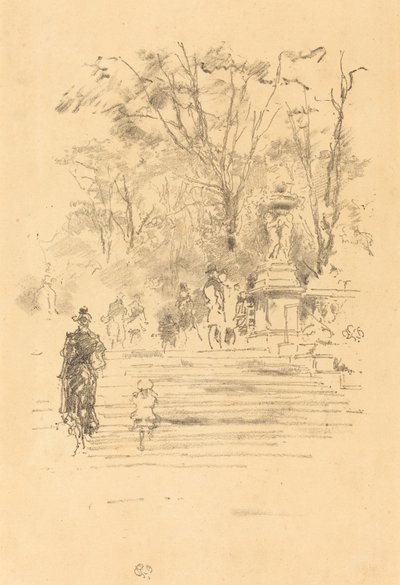 The Steps, Luxemburg alkotó: James Abbott McNeill Whistler