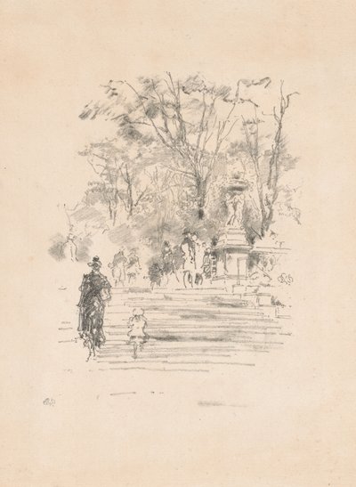The Steps, Luxemburg alkotó: James Abbott McNeill Whistler