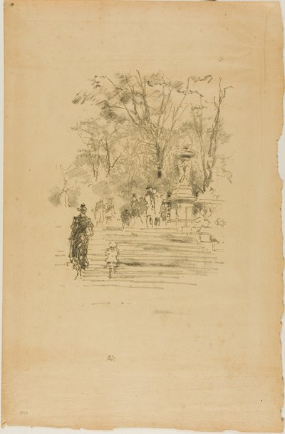 The Steps, Luxemburg alkotó: James Abbott McNeill Whistler