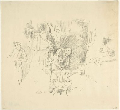 A napfényes kovácsműhely alkotó: James McNeill Whistler