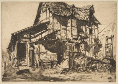 A bizonytalan bérház (A régi gazdaság) alkotó: James McNeill Whistler