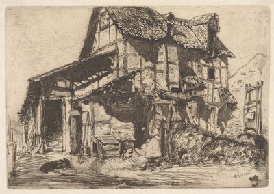 A veszélyes bérház, a francia sorozatból (Douze Eaux-Fortes d