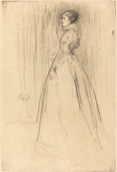 A bársony ruha alkotó: James Abbott McNeill Whistler