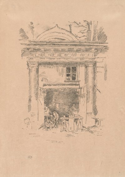 The Whitesmiths, Impasse des Carmélites alkotó: James McNeill Whistler