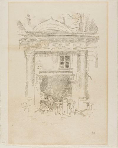 The Whitesmiths, Impasse des Carmélites alkotó: James McNeill Whistler