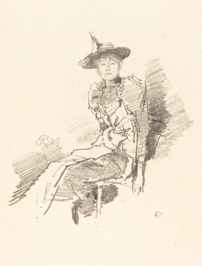A Szárnyas Kalap alkotó: James Abbott McNeill Whistler