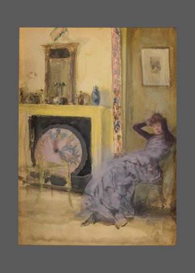 A sárga szoba alkotó: James McNeill Whistler