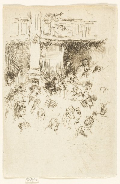 Színház, Loches alkotó: James Abbott McNeill Whistler