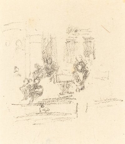 Próbavázlat: belső tér alkotó: James Abbott McNeill Whistler