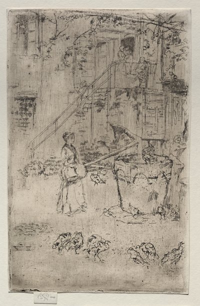 Pulykák alkotó: James McNeill Whistler