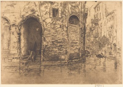 Két ajtónyílás alkotó: James McNeill Whistler