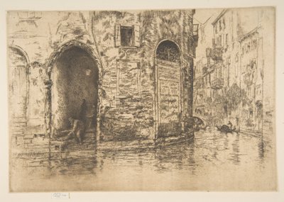 Két ajtónyílás alkotó: James McNeill Whistler