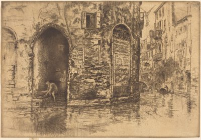 Két ajtónyílás alkotó: James McNeill Whistler