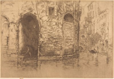 Két ajtónyílás alkotó: James McNeill Whistler
