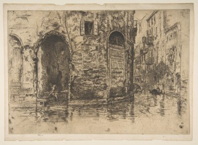 Két ajtónyílás alkotó: James McNeill Whistler