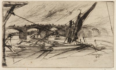 Vauxhall híd alkotó: James Abbott McNeill Whistler