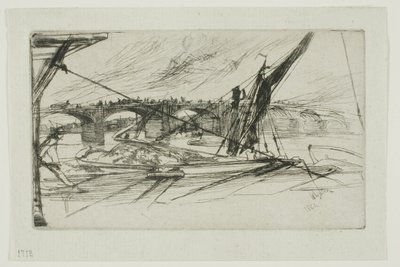 Vauxhall híd alkotó: James Abbott McNeill Whistler
