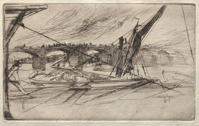 Vauxhall híd alkotó: James McNeill Whistler