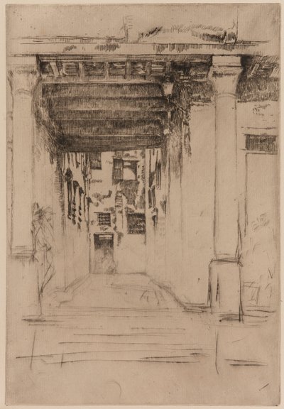 velencei udvar alkotó: James Abbott McNeill Whistler
