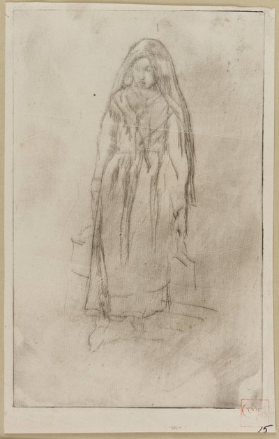 Velencei vízszállító alkotó: James Abbott McNeill Whistler