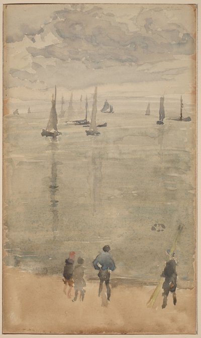 Ibolya [jegyzet?]... A halászhajók visszatérése alkotó: James McNeill Whistler