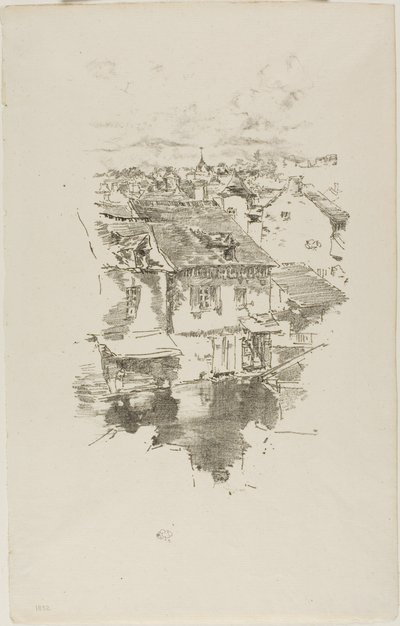Vitré: A csatorna alkotó: James Abbott McNeill Whistler